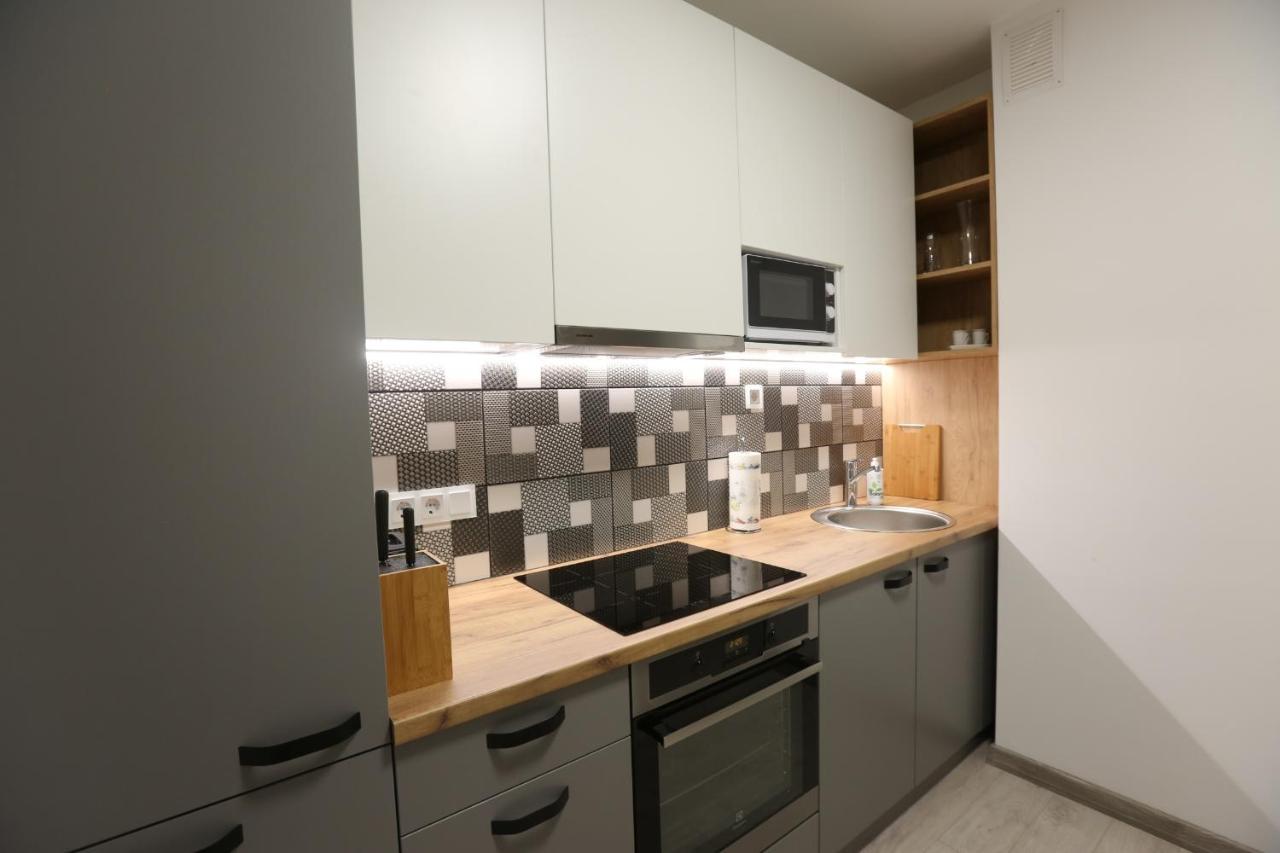 Comfy 2 Room Apartment - Free Parking - 350Mbps Wifi - Netflix 考纳斯 外观 照片
